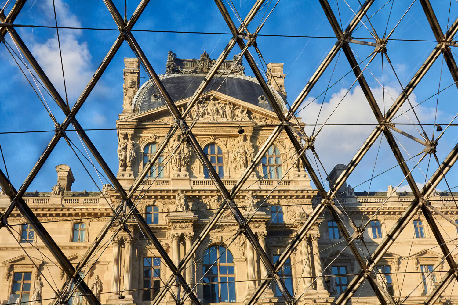 Spectacular Musée du Louvre in Paris, France