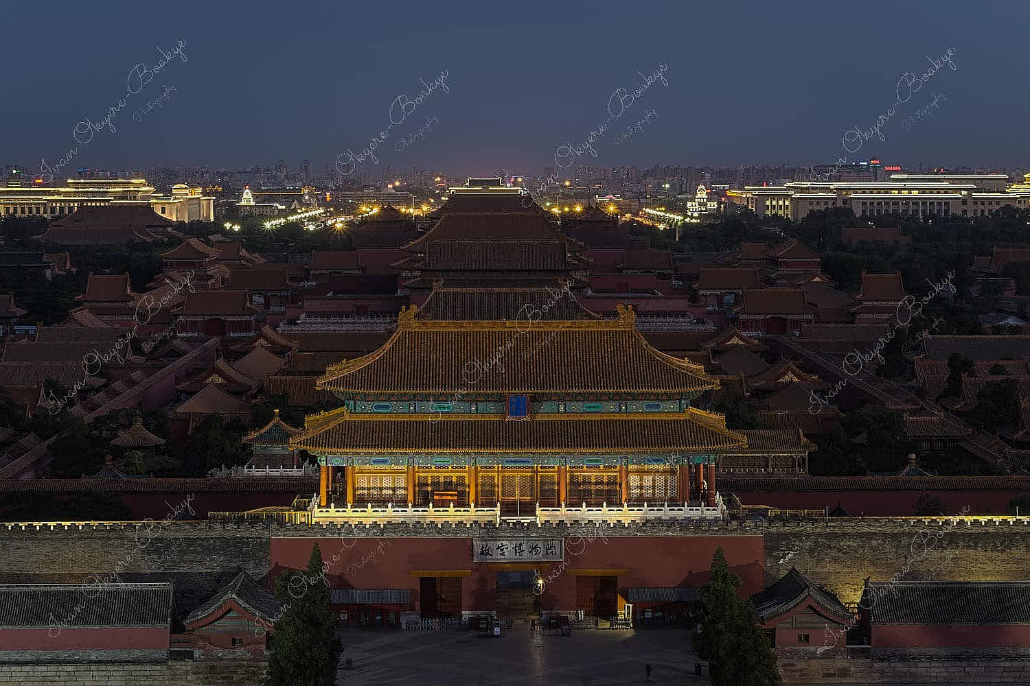 Palace Museum in the Forbidden City, Beijing, China