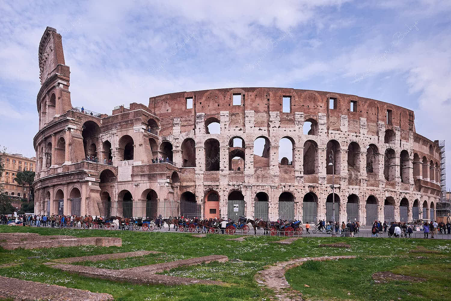 The magnificent Colosseum in Rome, Italy